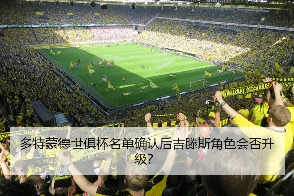 多特蒙德世俱杯名单确认后吉滕斯角色会否升级？